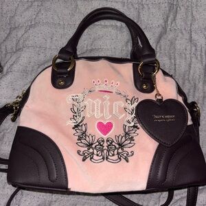 Juicy Pink-Brown Heritage Bag